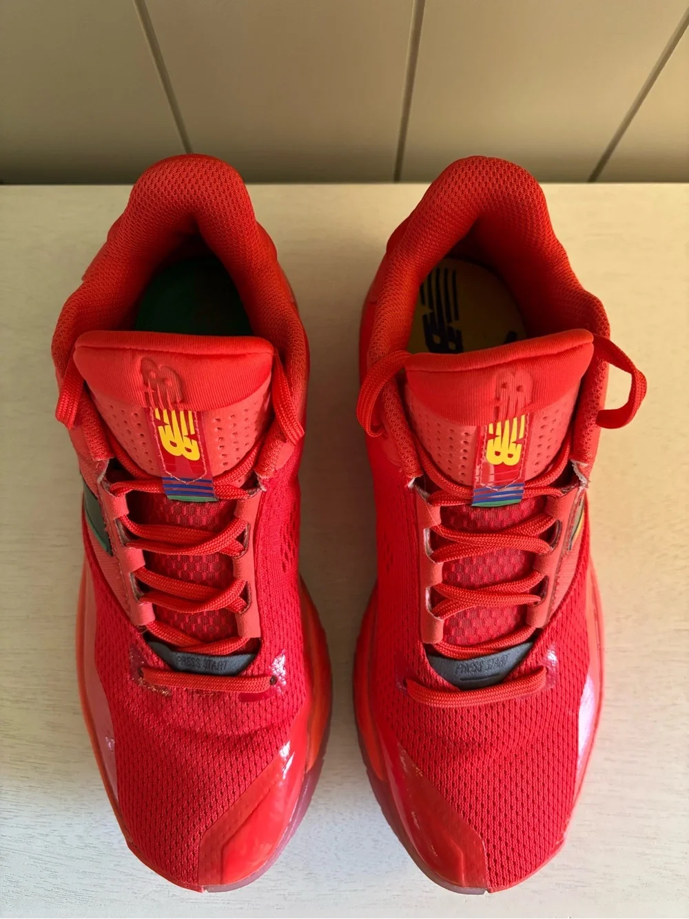New Balance Two WXY v4 Gamer Tag Neo Flame Basketball Shoes Sneakers 6.5